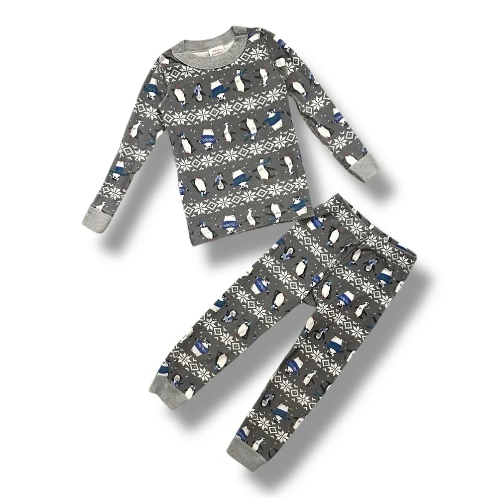 Hanna Andersson | Penguin Long John Pajama Set (4) 🐧